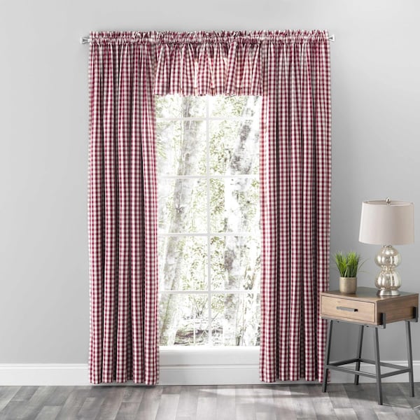Checkmate Rod Pocket Tailored Valance